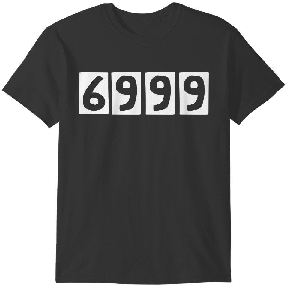 6999 men's and women's shirts T-shirt