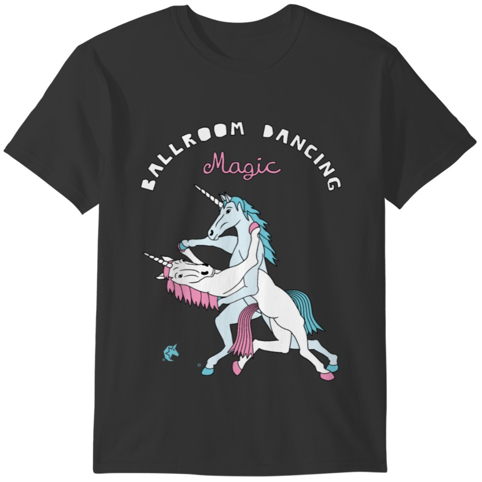 Ballroom Dancing Magic Unicorn T-shirt