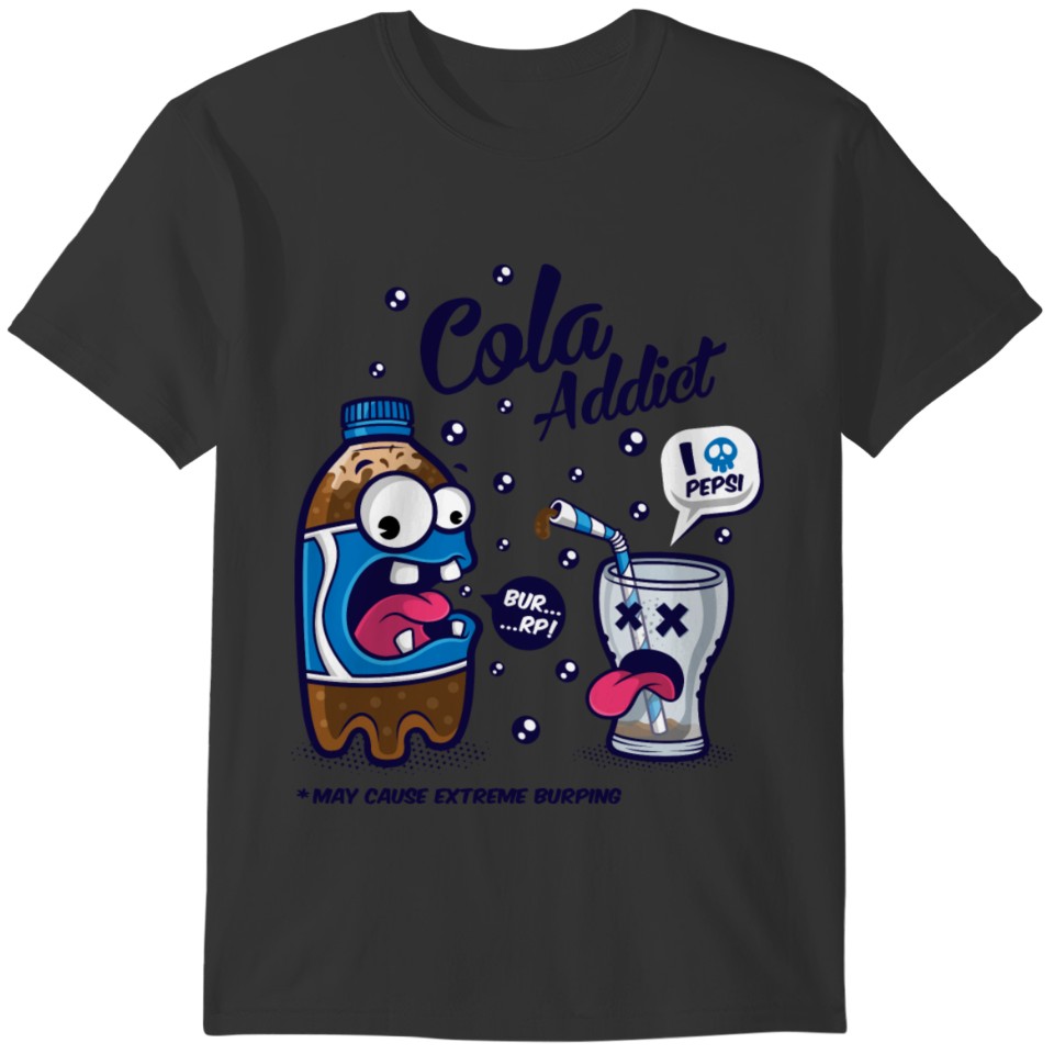 Blue Cola Addict T-shirt