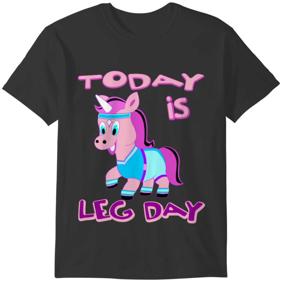 unicorn sport girl daughter granddaughter gift cut T-shirt