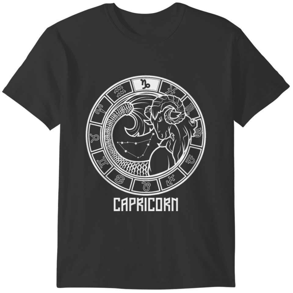 Capricorn Birthday Horoscope - Goat Zodiac Sign T-shirt