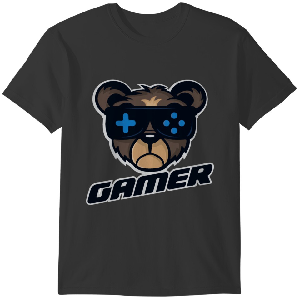 Gamer bear T-shirt