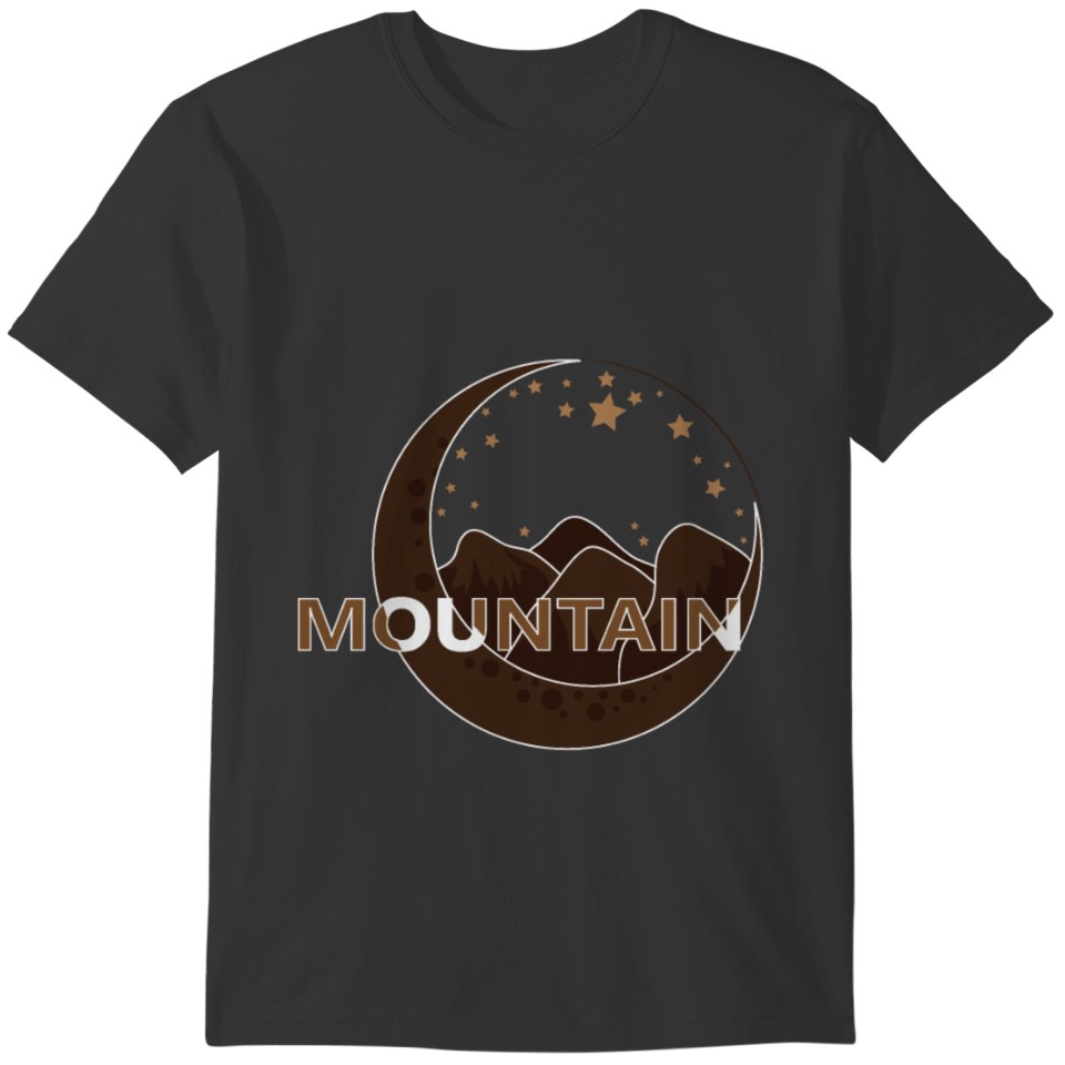 Crescent Brown Mountain T-shirt