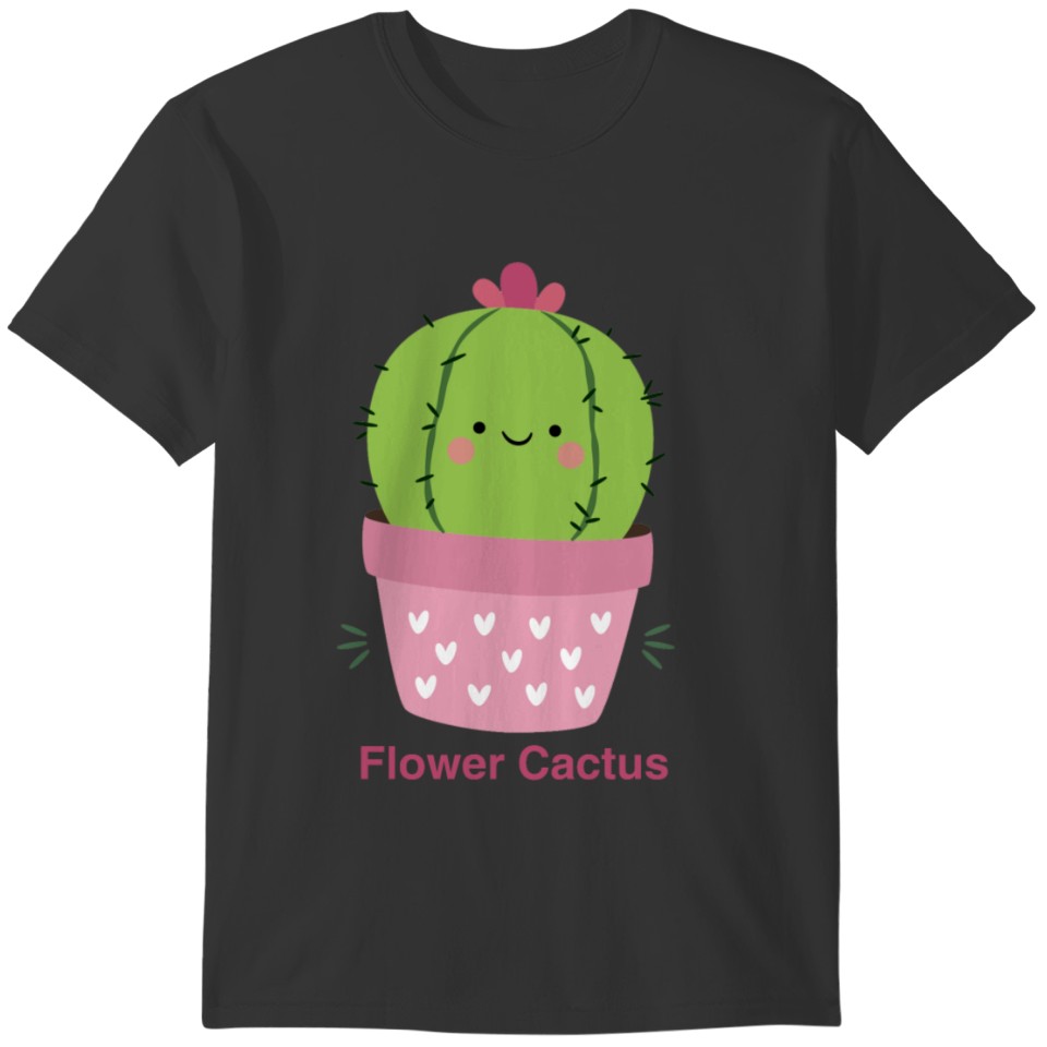 Flower Cactus T-shirt