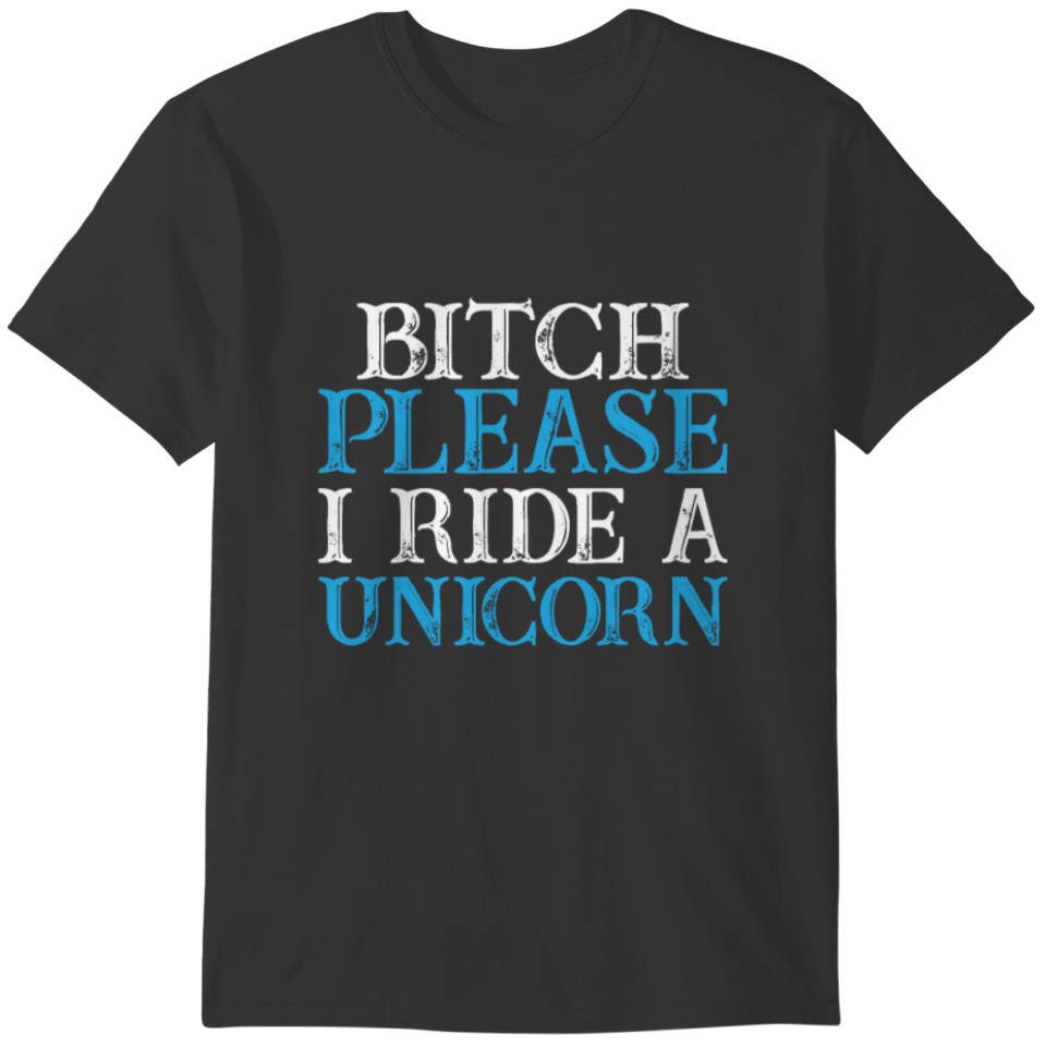 Unicorn rainbow horse saying gift T-shirt