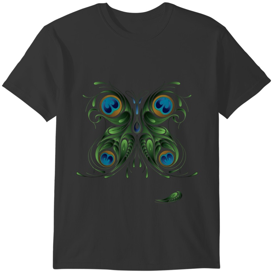 Abstract Butterfly Lover Colorful Entomologist T-shirt