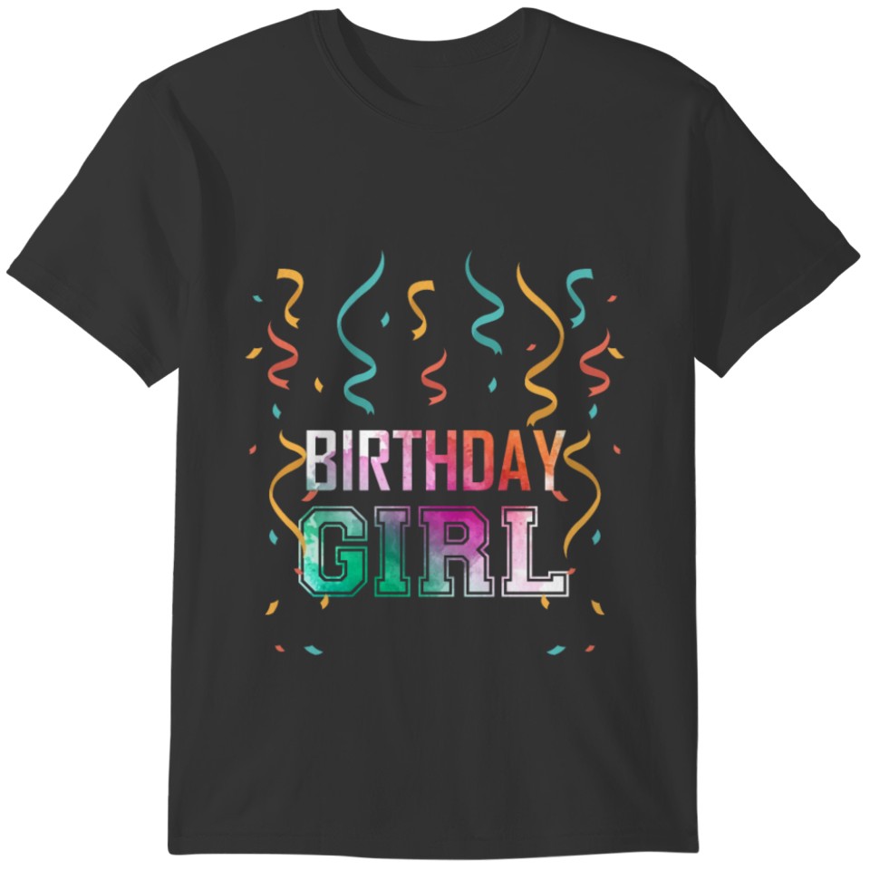 Birthday Girl Is Now A Lady Celebrant T-Shirt T-shirt