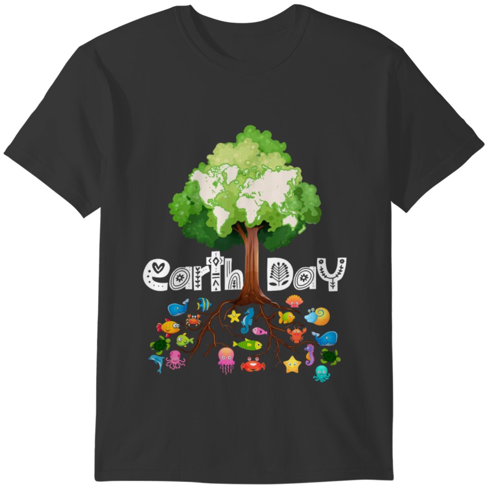 Earth day shirt Kids Women Men Adult Nature T-shirt