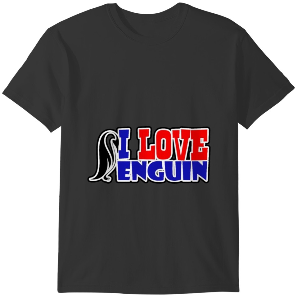I love Penguin T-shirt