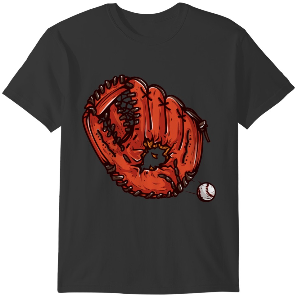 Warm Burner Baseball Glove T-shirt