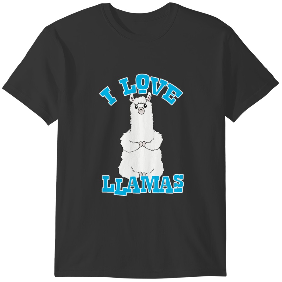 I love llamas T-shirt