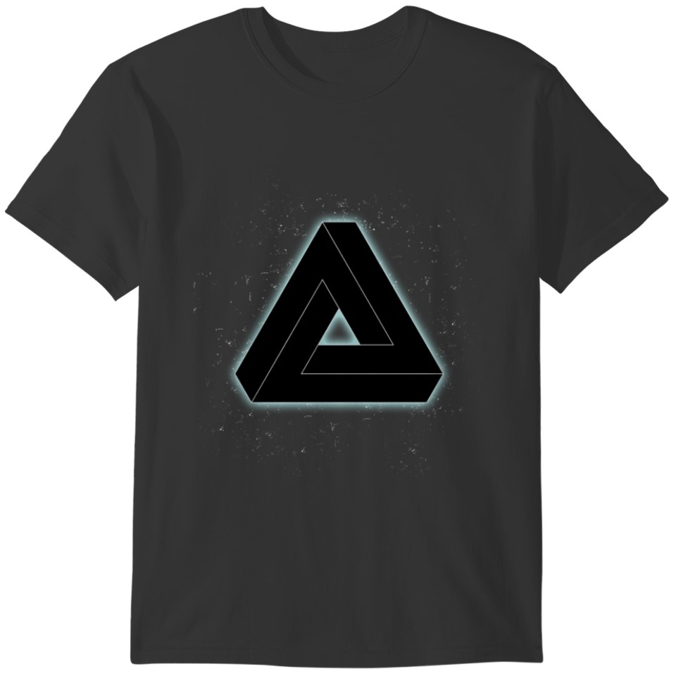illusion black nerd gamer univers T-shirt