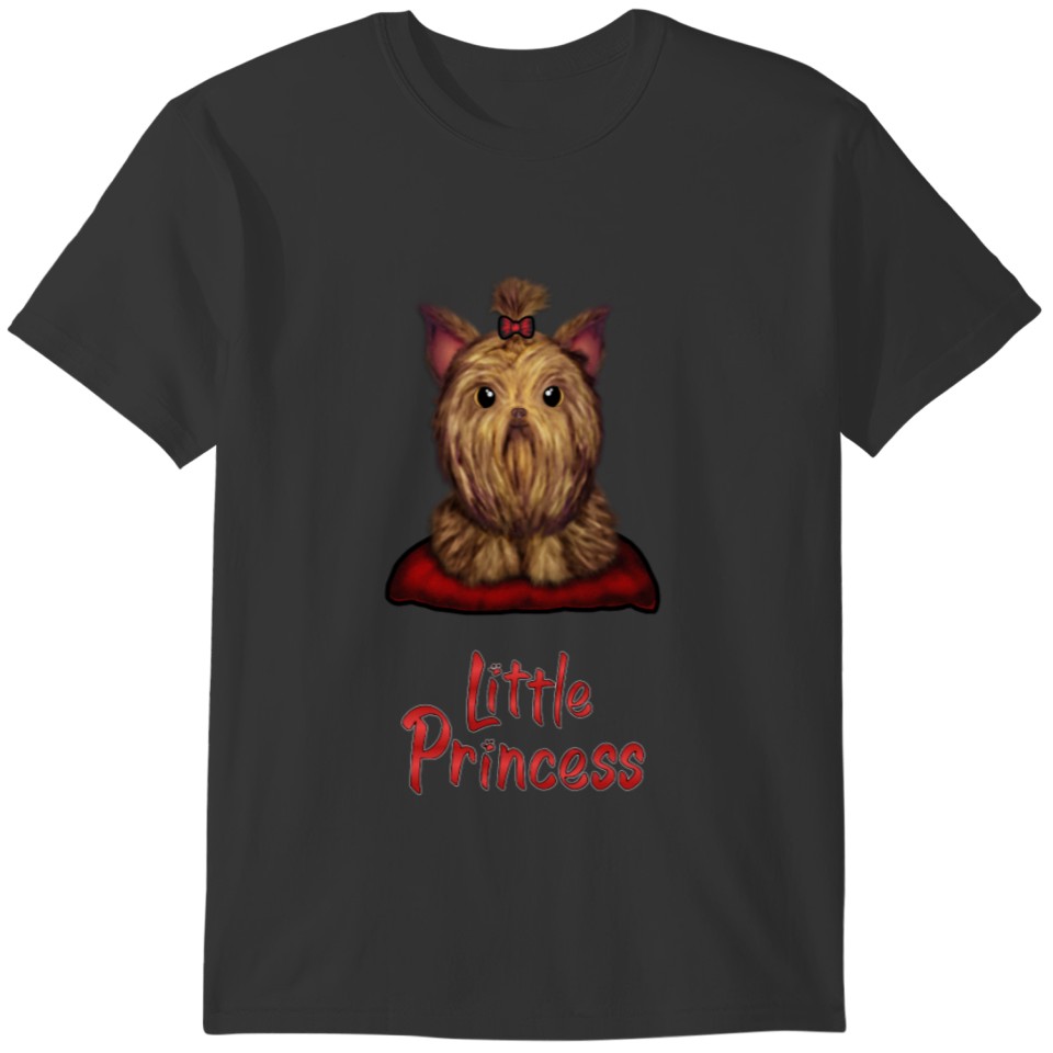 Yorkie Princess T-shirt