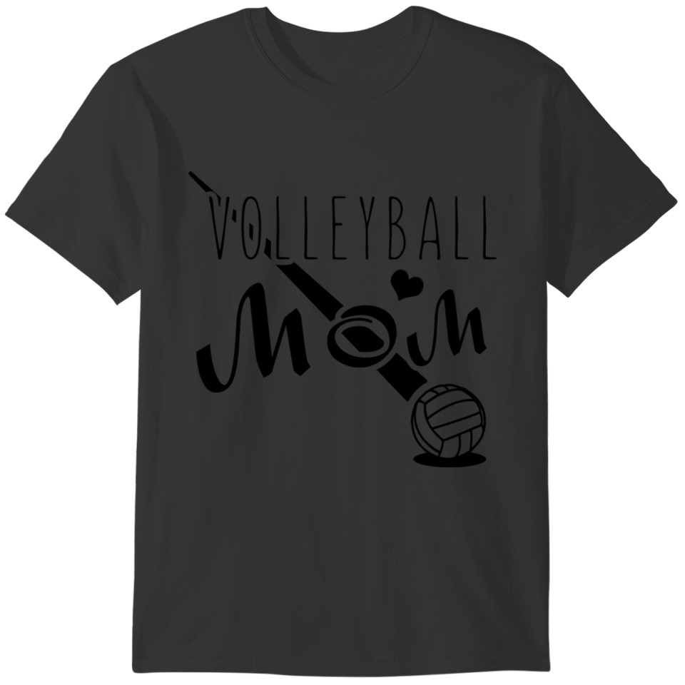 Beach Volleyball Mom Pregnant Mom Present T-shirt