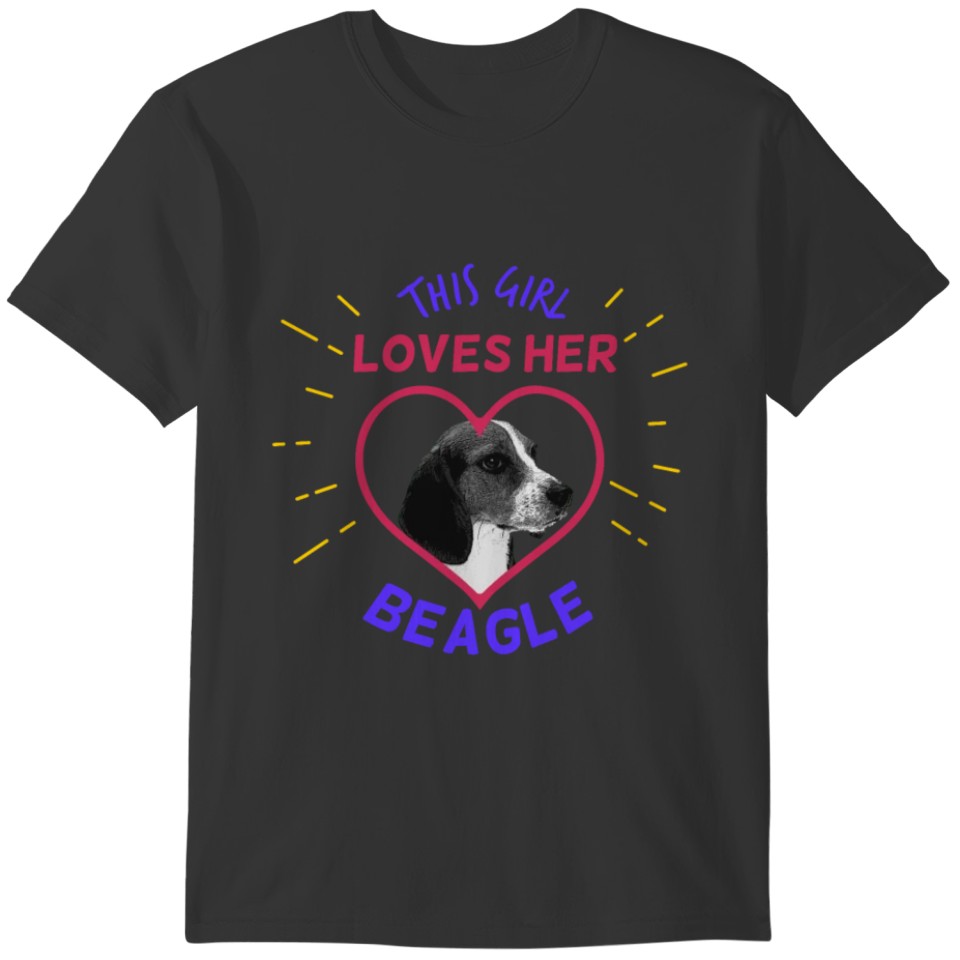 This Girl Loves Her Beagle T-shirt