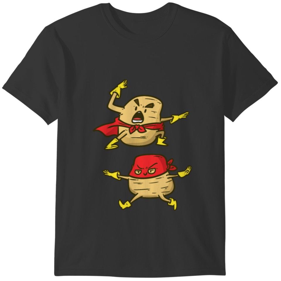 Superhero Potato Duo T-shirt