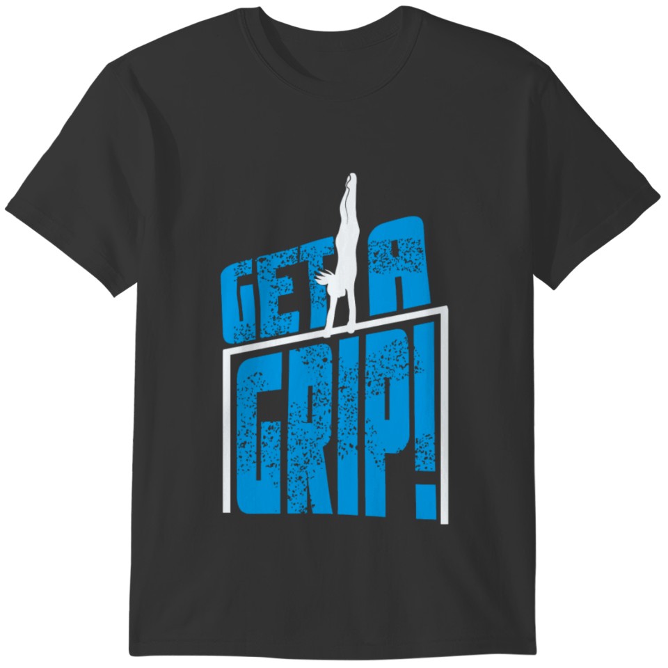 Gymnast Get a Grip Leotard Blue T-shirt