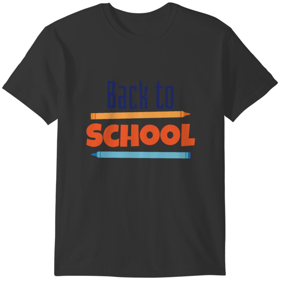 Back to School Start of School Enrolment School T-shirt