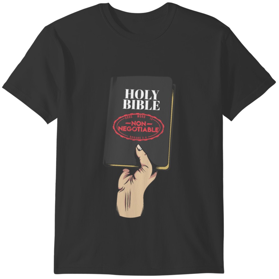 Bible Scripture Christian Reading God's Word T-shirt