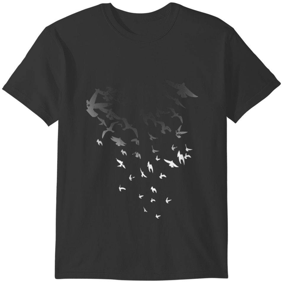 Birds Graphic Design Design T-shirt