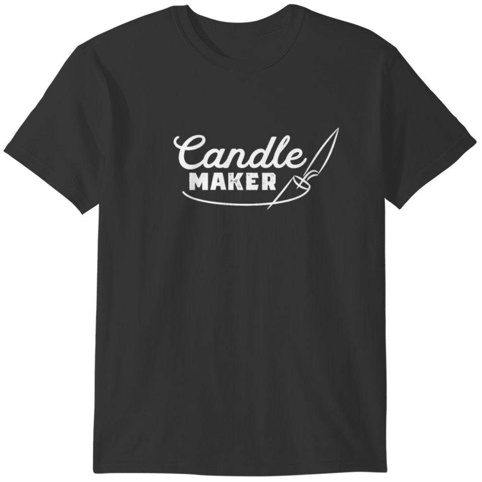 Job Candles Candle Maker Chandler Candle Making T-shirt