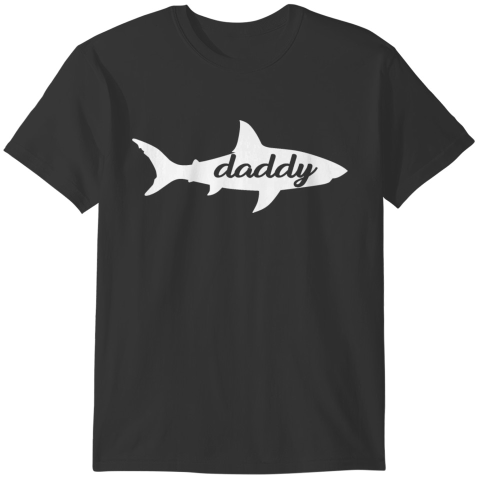 Daddy Shark Shirt Dad Shark Papa Shirt T-shirt