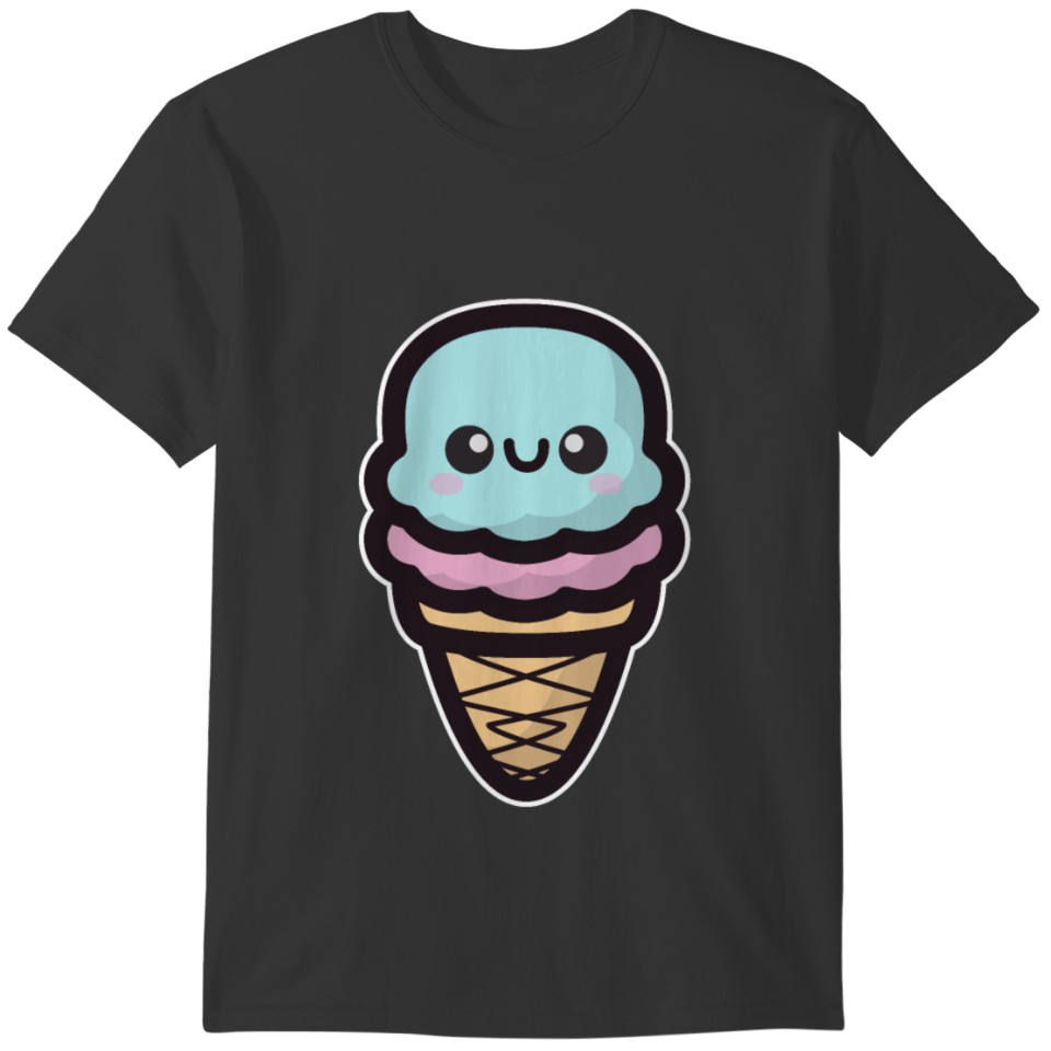 Kawaii Ice Cream T-shirt