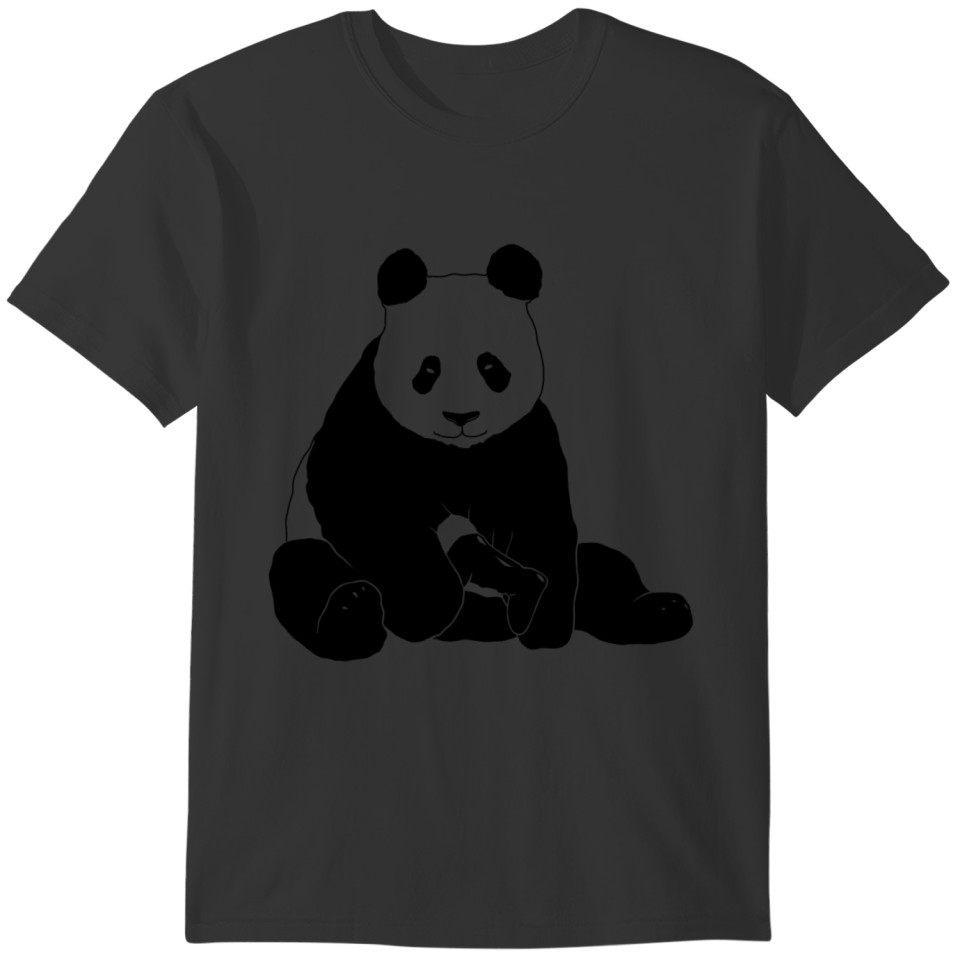 Panda with gamepad T-shirt
