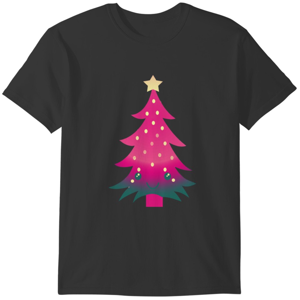 Beautiful colorful Christmas tree Christ T-shirt
