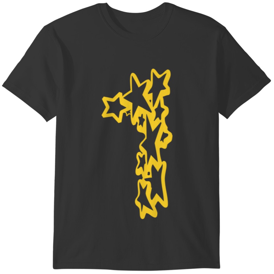 Number 1 stars - yellow T-shirt
