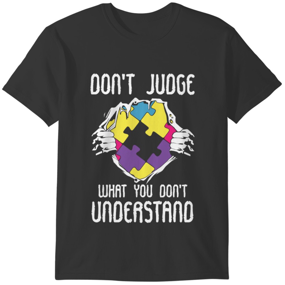 Autism LFA Autist HFA Syndrome AS Asperger T-shirt