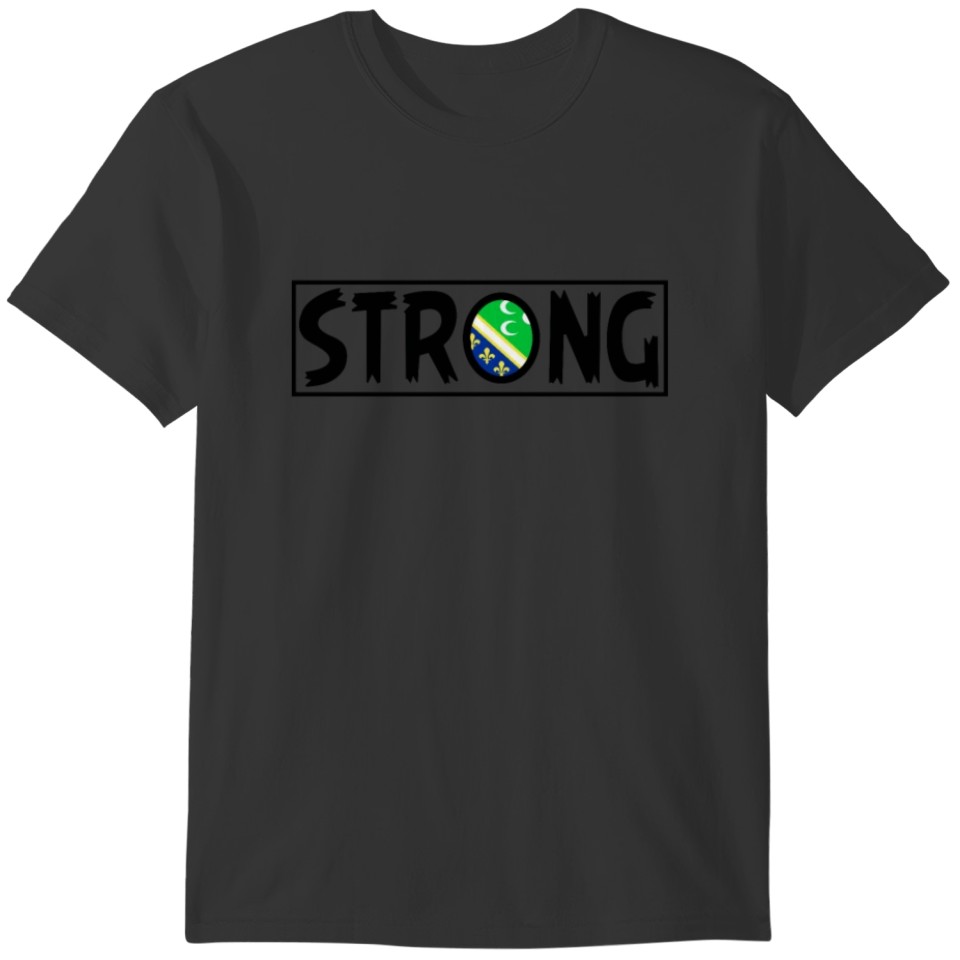 Sandzak Strong, Cool Sandzak Flag, Strong Sandzak T-shirt