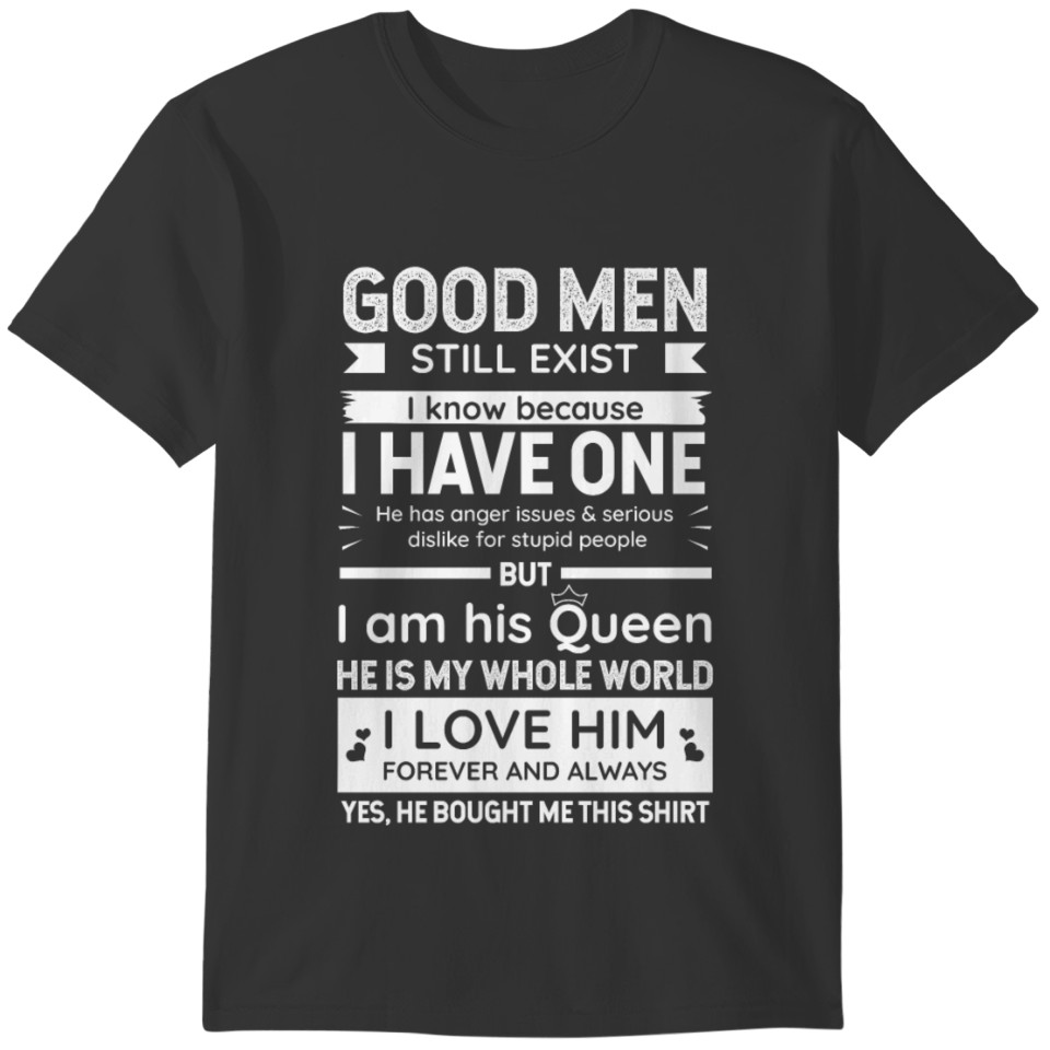 Good Men Boyfriend T-shirt