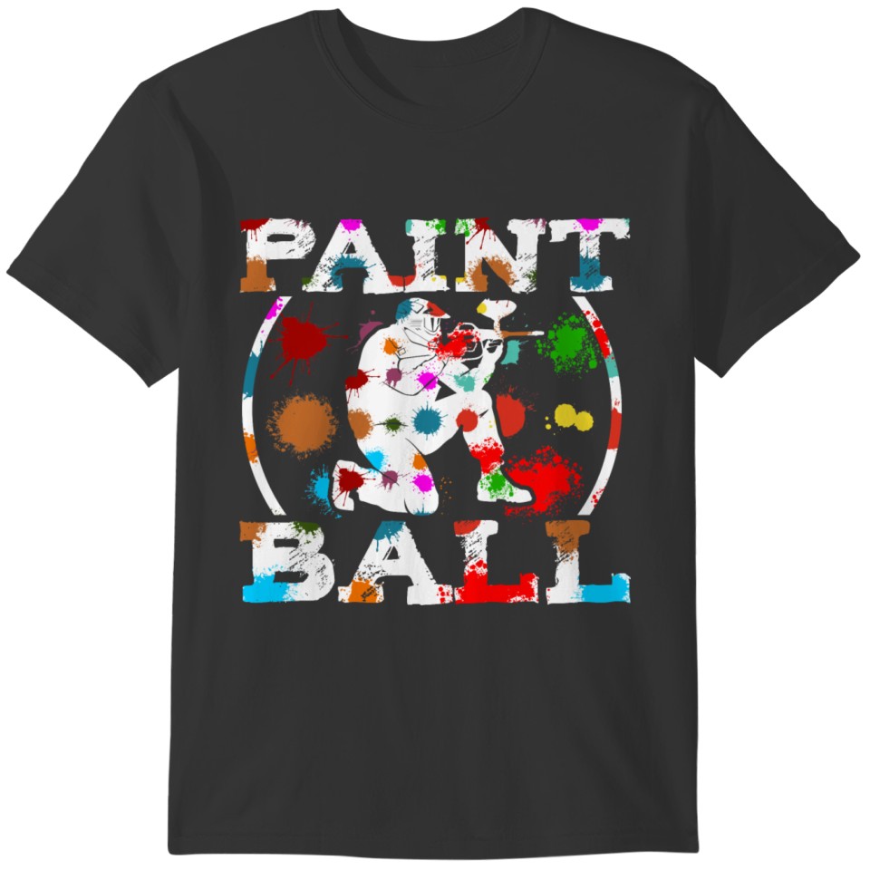 Paintball Player My Paintball Airsoft Speedball T-shirt