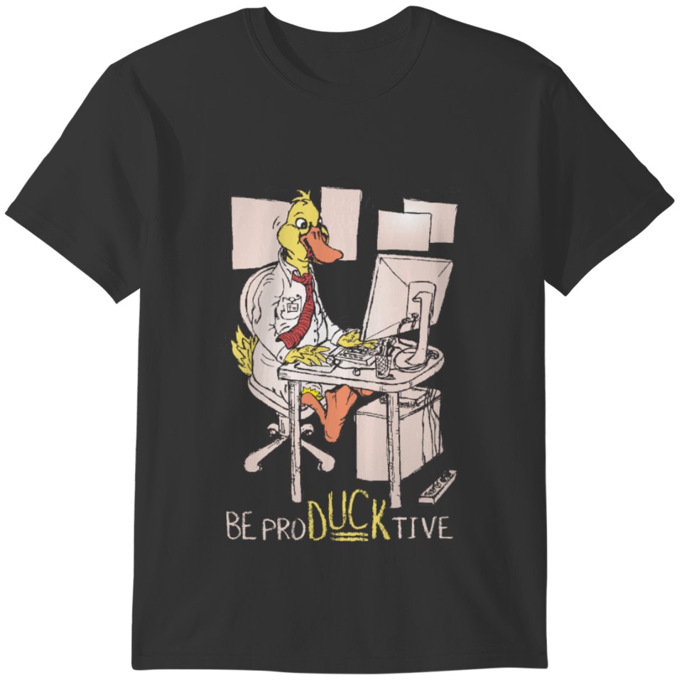 Duck in an Office Coolest Critter 2020 T-shirt