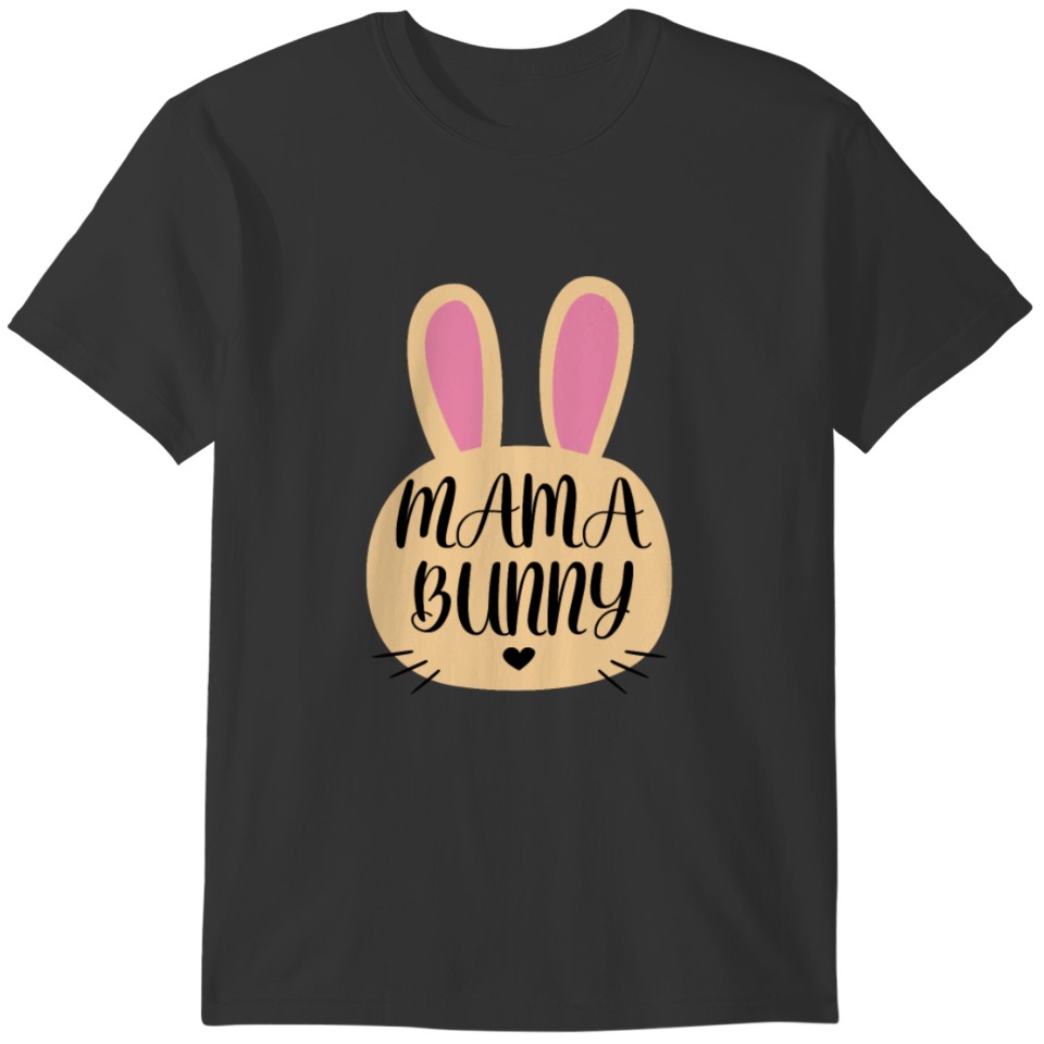 Easter Sunday Mama Bunny Rabbit Cute Christian Gif T-shirt