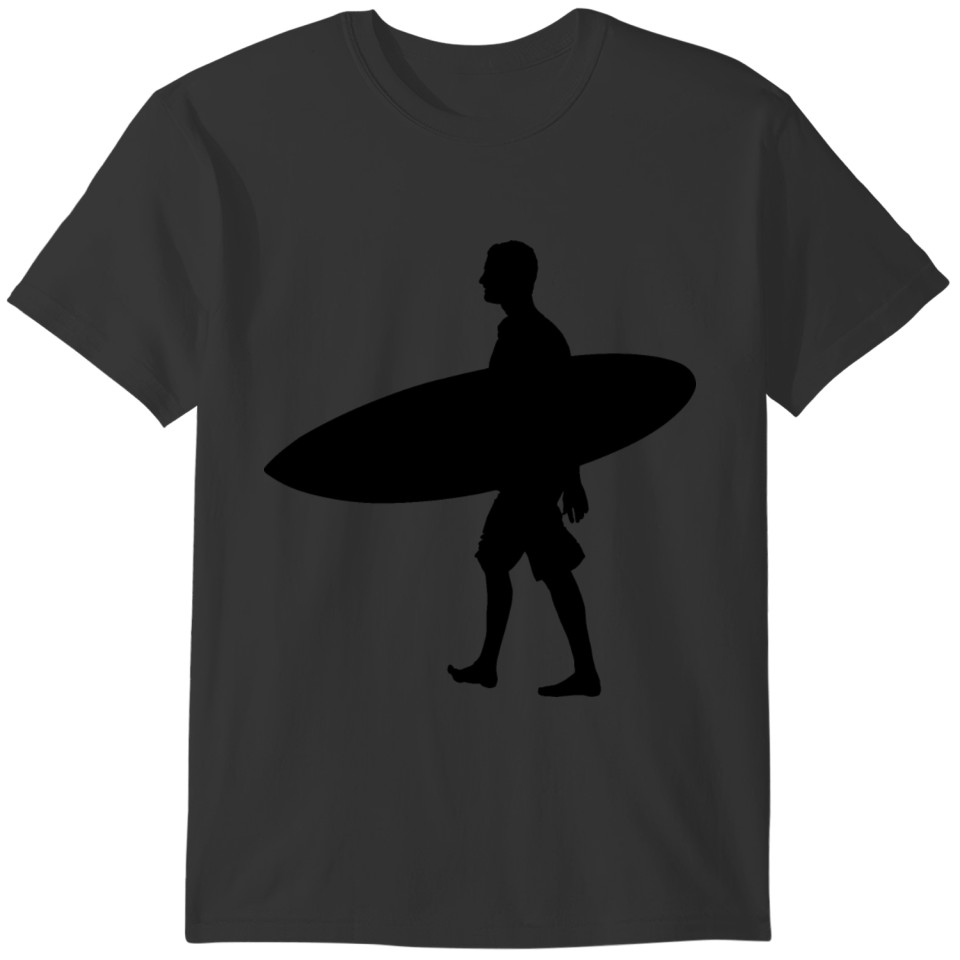 Surfer Surfing Beach Summer Holiday Waves T-shirt