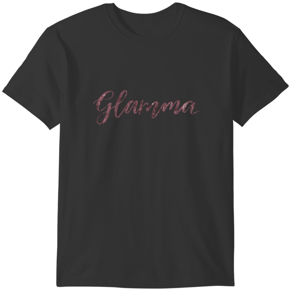 Glamma Rose GoldFun Glam Grandma T-shirt