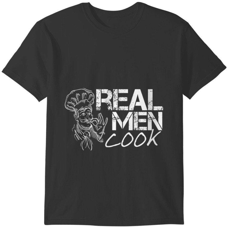 Real Men Cook T-shirt