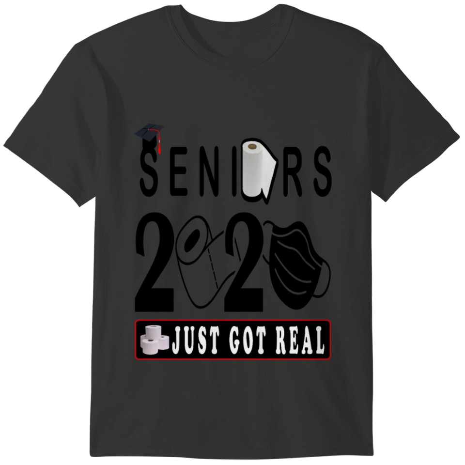 Senior Class Of 2020 Quarantine Graduation, Funny T-shirt