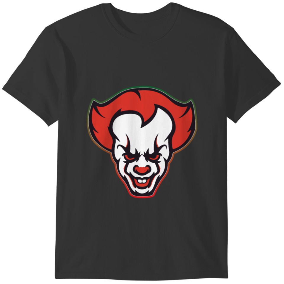 The Crazy Clown Smile Face T-shirt