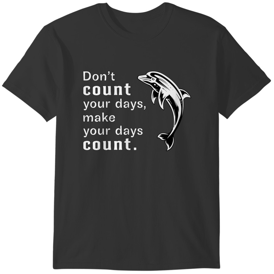 Dolphin Dolphins Sea Ocean Animal Water Fish Gift T-shirt
