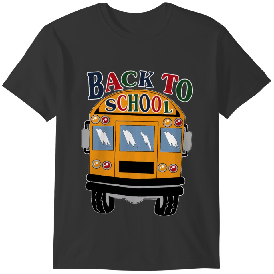 Back To School Bus, Funny Bus Driver Gifts T-shirt