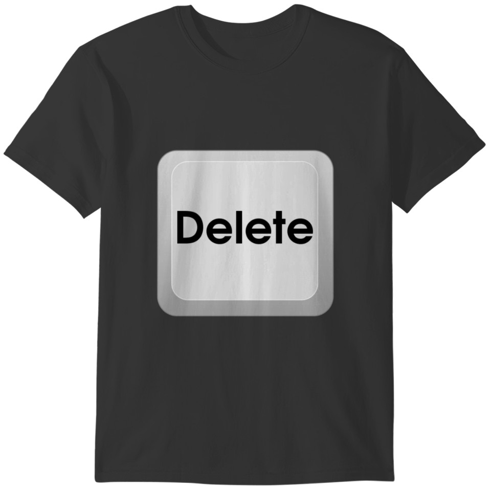 Keyboard Delete Key Funny T-shirt