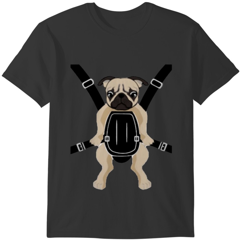 Pug Dog USA T-shirt