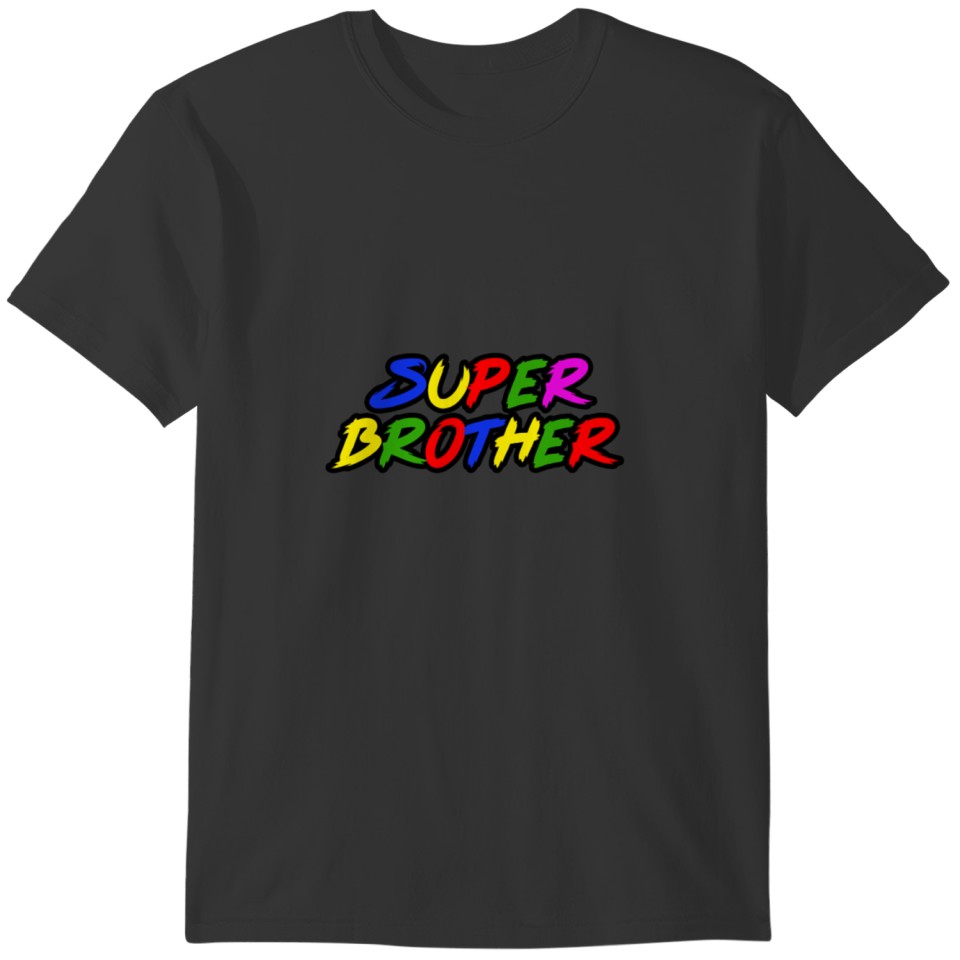 Superhero Brother T Shirt Mario Brother Shirt T-shirt