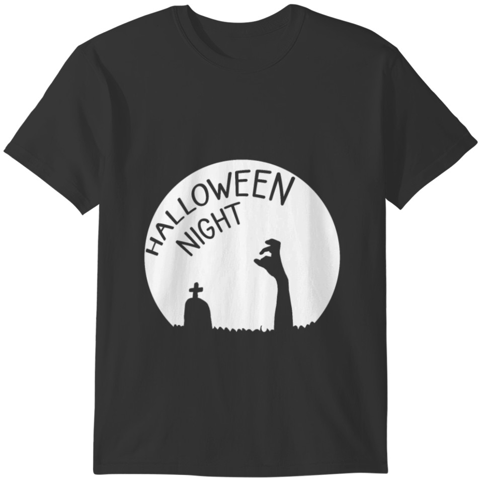 Halloween night zombies T-shirt