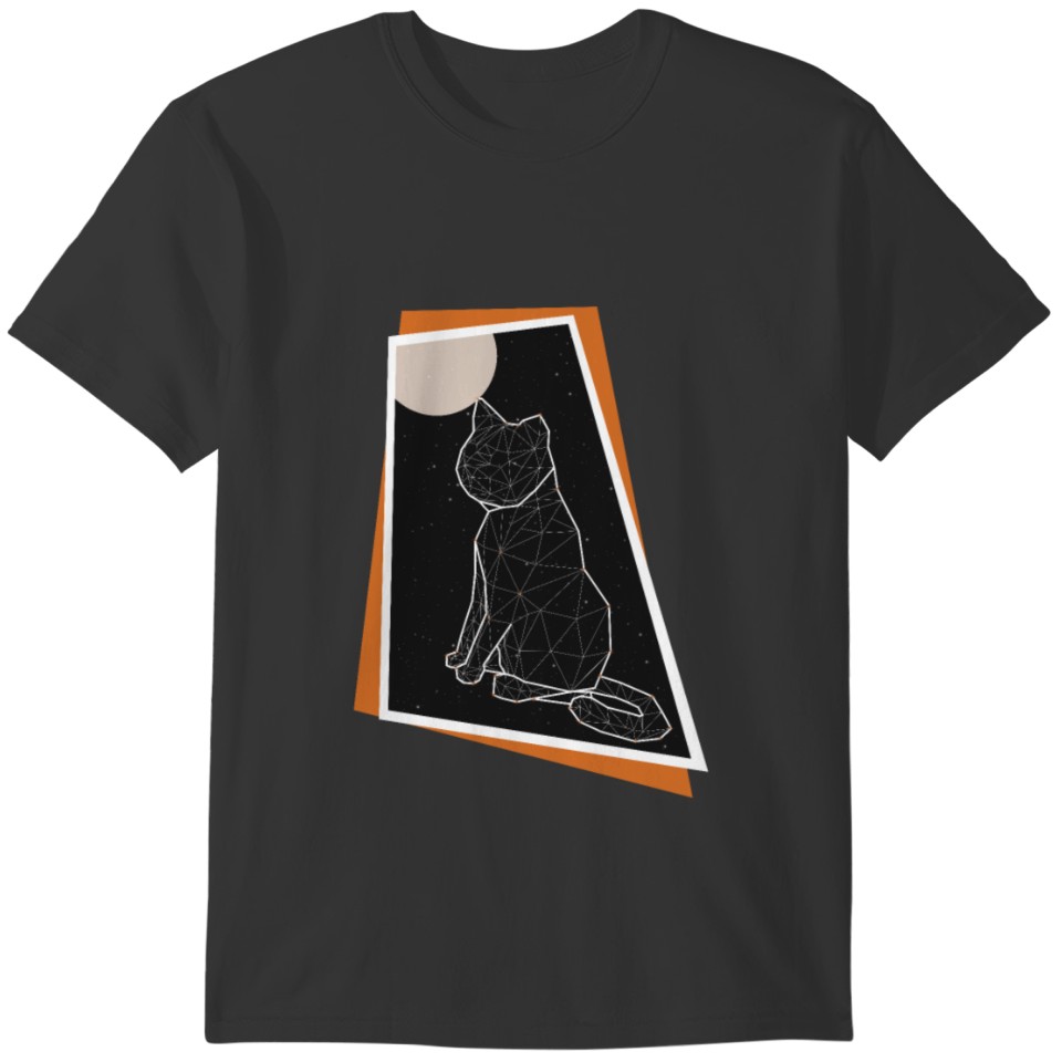 Sternbild Cats Constellation Cat Mom Cat Lovers T-shirt