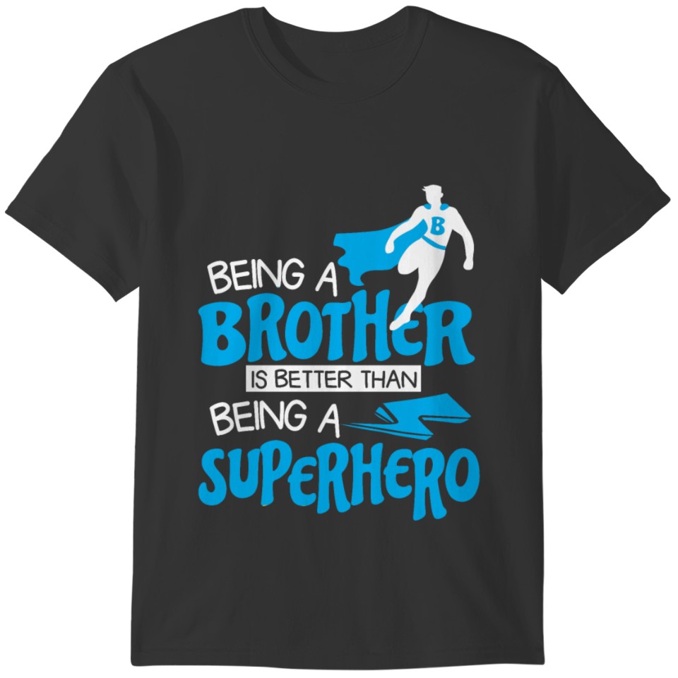 best brother gift idea superhero T-shirt