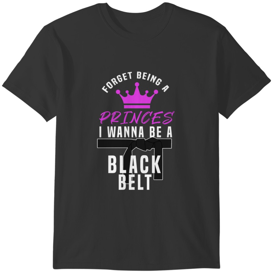 judo black belt T-shirt